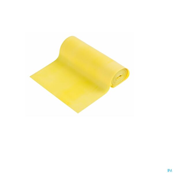 Productshot Theraband 5,5m Geel Licht