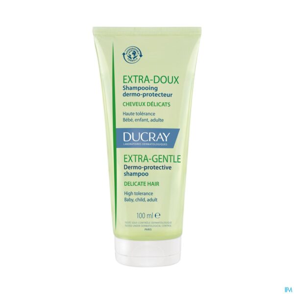Productshot Ducray Extra-doux Huidbescherm. Shampoo 100ml Nf