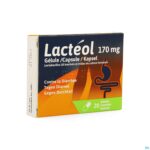 Packshot Lacteol 170mg Caps 20
