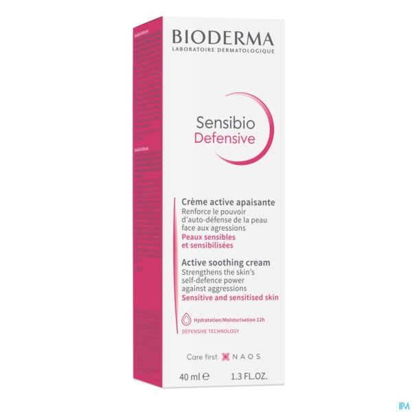 Packshot Bioderma Sensibio Defensive 40ml Packshot Bioderma Sensibio Defensive 40ml