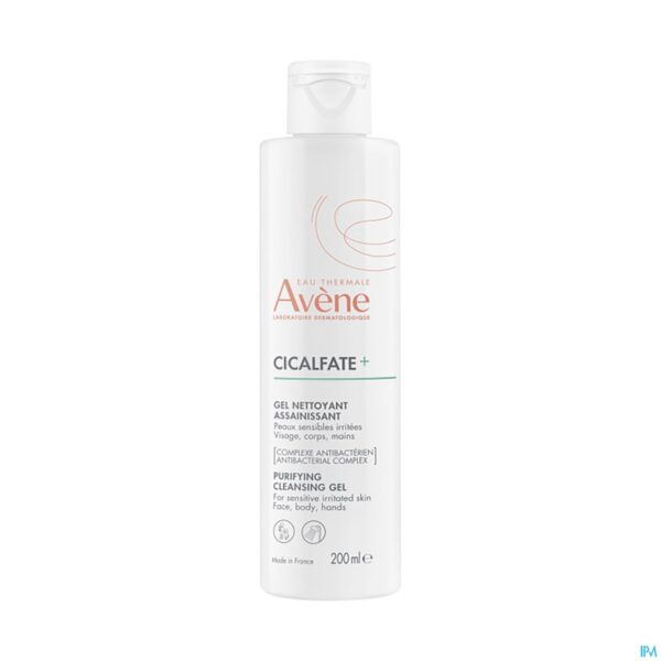 Productshot Avene Cicalfate+ Zuiverende Reinigingsgel 200ml