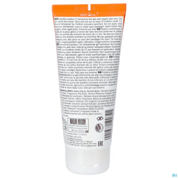 Packshot Weleda Arnica Cryo Gel Tube 100ml