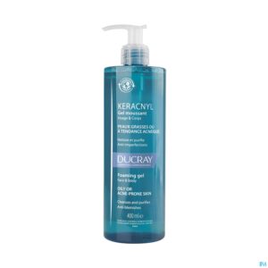Packshot Ducray Keracnyl Schuimende Gel 400ml Nf
