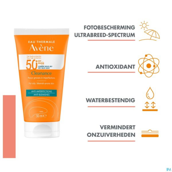 Lifestyle_image Avene Zon Spf50+ Cleanance 50ml