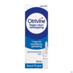 Packshot Otrivine Hydrat 1/1000 Spray 10ml