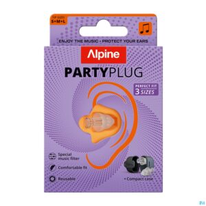 Packshot Alpine Party Plug Oordop 1p