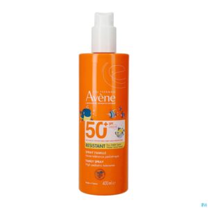 Packshot Avene Zon Spf50+ Spray Familie 400ml