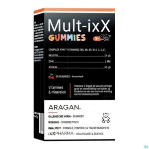 Packshot Multi Ixx Gummies 30
