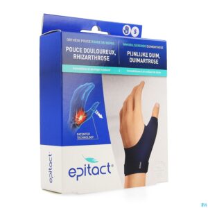Packshot Epitact Immobiliserende Duimorthese Rechterhand S