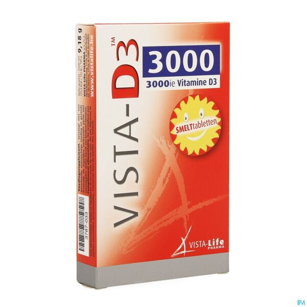 Packshot Vista D3 3000 Smelttabl 60
