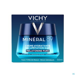Packshot Vichy Mineral 89 Hydra Herstellende Nacht Cr 50ml