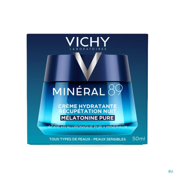 Packshot Vichy Mineral 89 Hydra Herstellende Nacht Cr 50ml