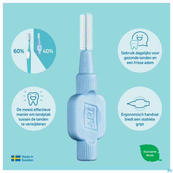 Lifestyle_image Tepe Interdental Brush 0,60mm Blue 6