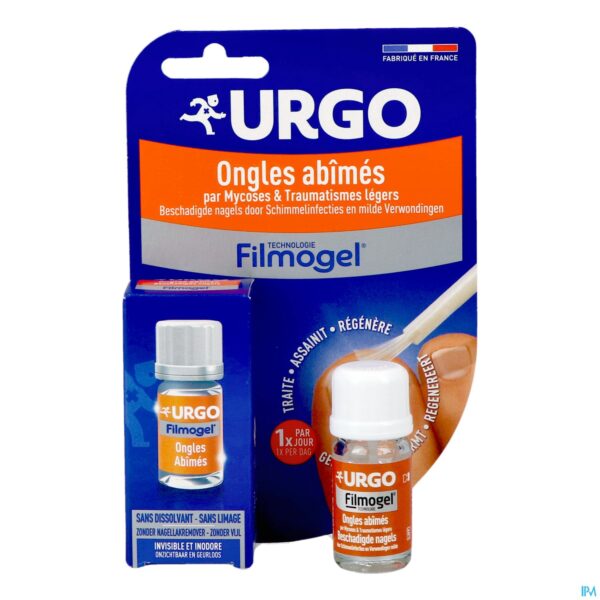 Productshot Urgo Beschadigd.nagels Oplossing Filmogel Fl 3,3ml
