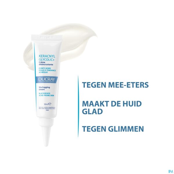 Lifestyle_image Ducray Keracnyl Glycolic+ Cr Tegen Zw.puntjes 30ml