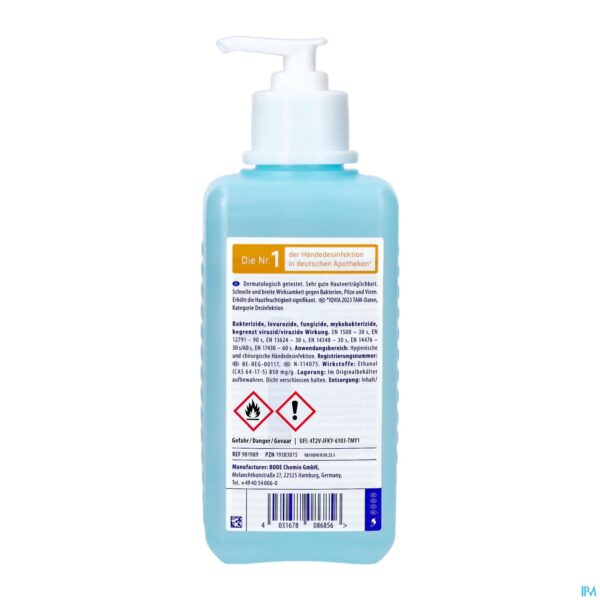 Packshot Sterillium Gel Pomp 500ml
