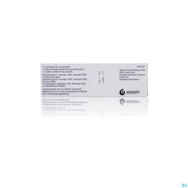 Packshot Xylocaine 5% Zalf Tube 1 X 35g