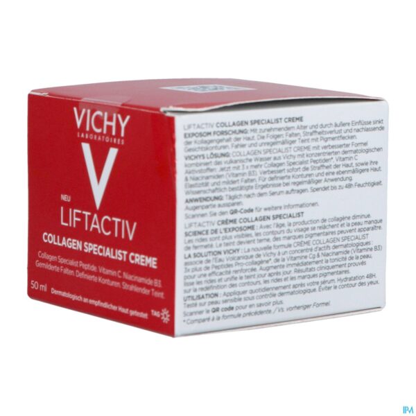 Packshot Vichy Liftactiv Collagen Specialist 50ml