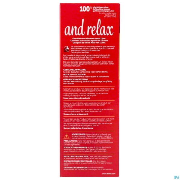 Packshot Elimax Shampoo Tegen Luizen Fl 250ml