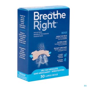 Packshot Breathe Right Tan Large 30 Pack