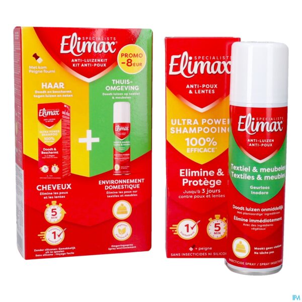 Productshot Elimax A/luizen Kit 2 Prod.