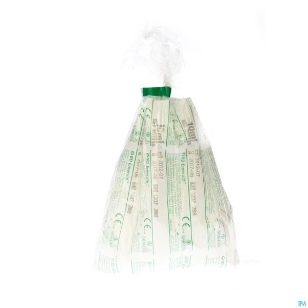 Packshot Bd Emerald Spuit 10ml Luer Slip 10 307736