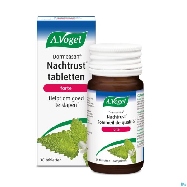 Productshot A.Vogel Dormeasan Forte 30 tabletten