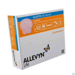 Packshot Allevyn Life Sacrum Verb 17,2x17,5cm 10 66801306