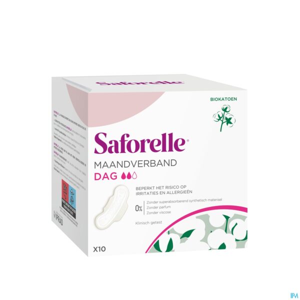 Packshot Saforelle Maandverbanden DAG 10