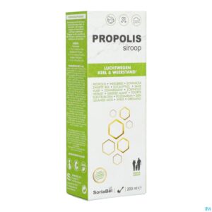 Packshot Soria Propolis Siroop Fl 200ml