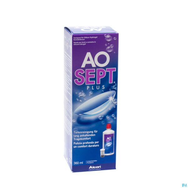 Packshot Aosept Plus Alle Lenzen 360ml
