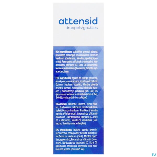 Packshot Attensid Druppels 20ml