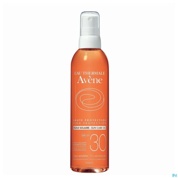 Packshot Avene Zon Spf30 Olie 200ml Packshot Avene Zon Spf30 Olie 200ml
