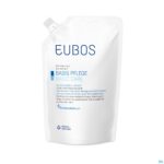 Packshot Eubos Zeep Vloeibaar Blauw N/parf Refill 400ml