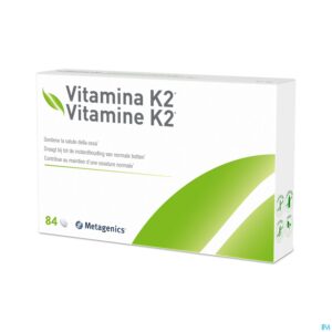 Packshot Vitamine K2 Tabl 84 Metagenics