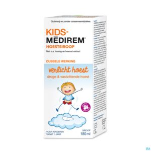 Packshot Kids Medirem Hoestsiroop 180ml