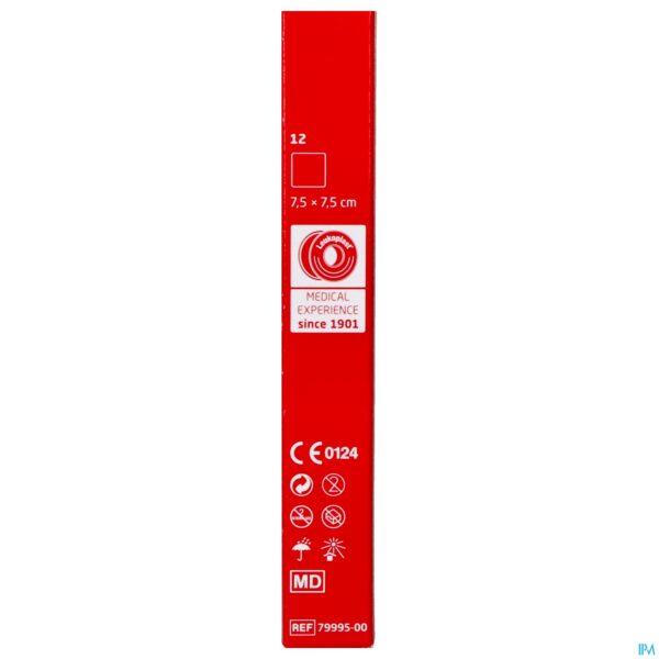 Packshot Cutisoft 7,5cmx7,5cm 12 Leukoplast