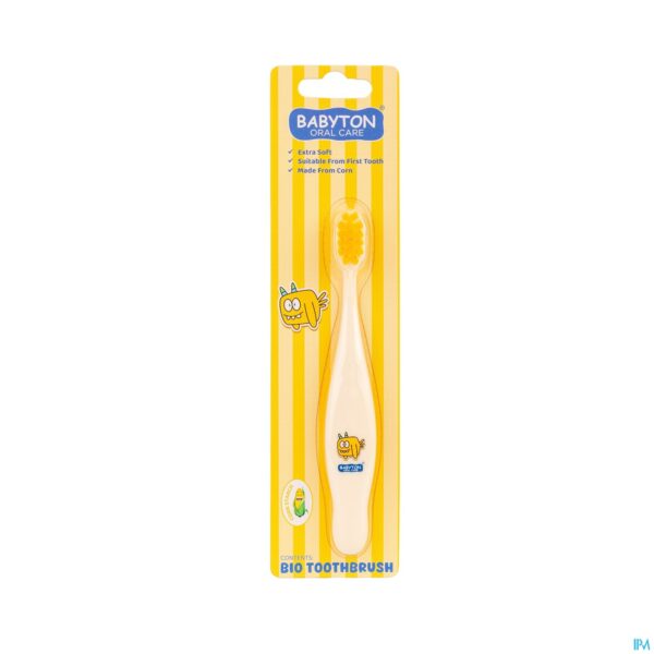 Packshot Babyton Bio Tandenborstel Flappy Baby/kids