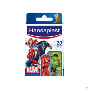 Packshot Hansaplast Pleister Enfants Marvel Strips 20