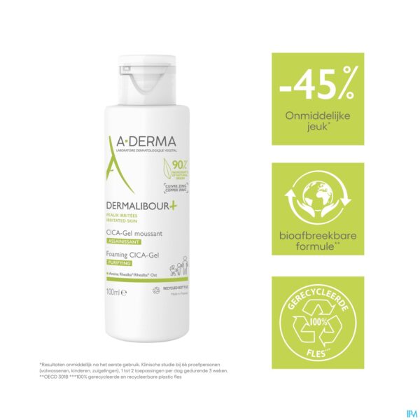 Lifestyle_image Aderma Dermalibour+ Cica Gel Schuimend 100ml