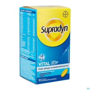 Packshot Supradyn Vital 50+ Filmomh Tabl 90