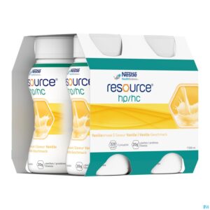 Packshot Resource Hp Hc Vanille Fles 4x200ml