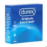 Packshot Durex Extra Safe Condoms 3