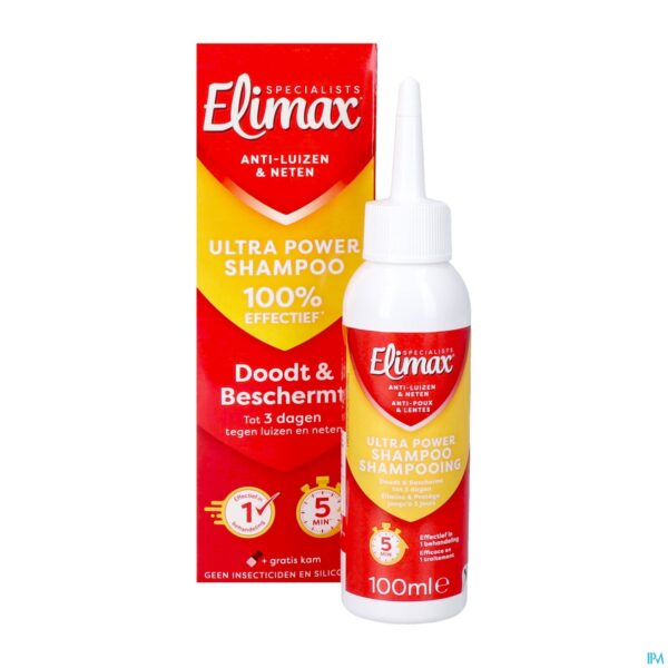 Productshot Elimax Shampoo Tegen Luizen Fl 100ml