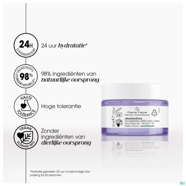 Lifestyle_image Klorane Gezicht Korenbl.bio Gel Cr Hydra Opv.50ml