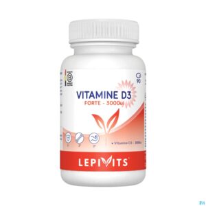 Productshot Vitamine D3 Sterke 3000ie Caps 90 Lepivits