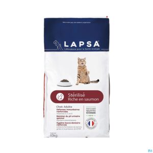 Packshot Lapsa Evenwichtige Kat Volw.steril.alle Rassen10kg