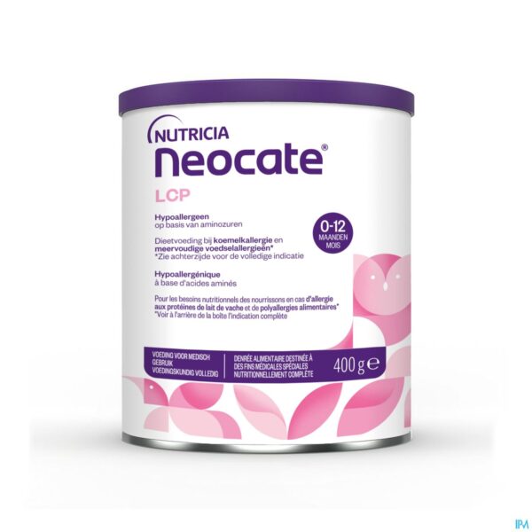 Packshot Neocate 1age/ 1lftd 400g