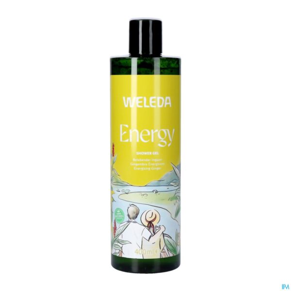 Packshot Weleda Energy Douchegel Gember Fl 400ml