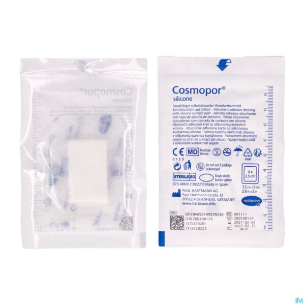 Packshot Cosmopor Silicone Selfcare 7,2x5cm 5